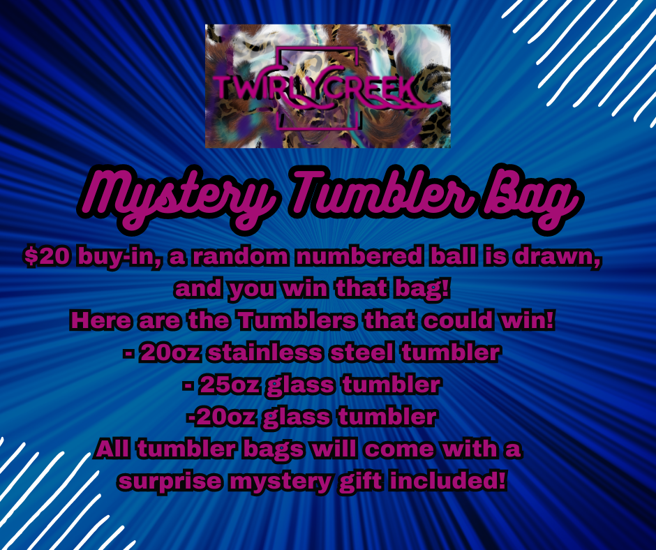 Mystery Tumbler Bag